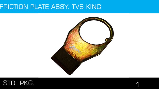 FRICTION PLATE ASSY TVS KING